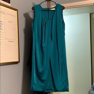blue/green marina rinaldi dress